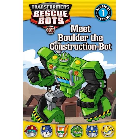 Pre-Owned Transformers: Rescue Bots: Meet Boulder the Construction-Bot