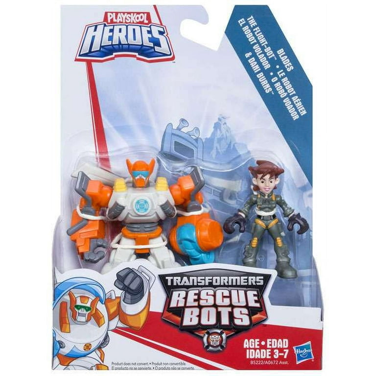 特撮 Transformers Rescue Bots Blades The Coptorbot Amazon.com: Transformers Playskool Heroes Rescue Bots Blades