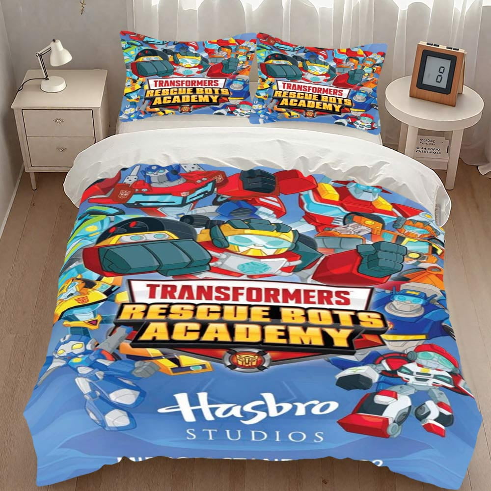 Transformers Rescue Bots Toddler Bedding Set for Girls Boys Child Sheet ...