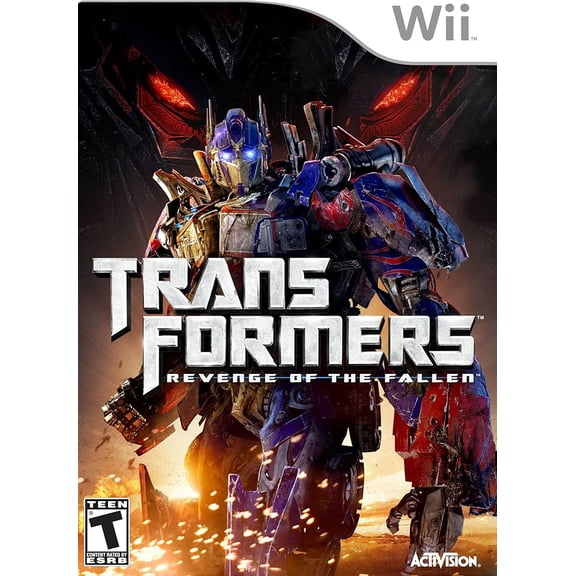 Pre-Owned Transformers Revenge of the Fallen, Activision, Nintendo Wii, Action & Adventure, Video Game, Parental Controls