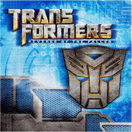 Transformers Logo Large Paper Napkins 16ct
