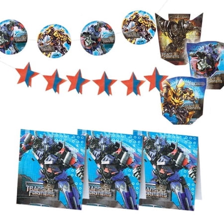Transformers 'Revenge of the Fallen' Party-Time Room Decoration Kit (7pc)