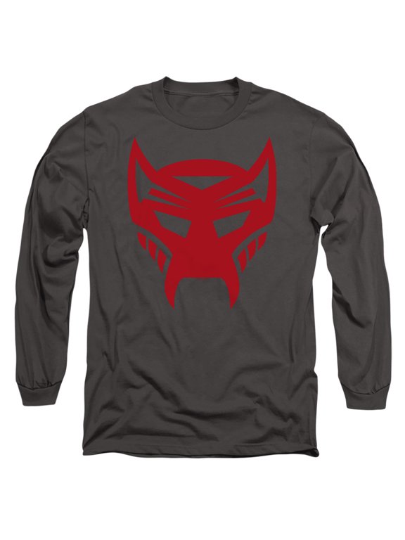 : Rise of The Beasts Maximal Logo Unisex Adult Long-Sleeve T Shirt (X-Large) Charcoal