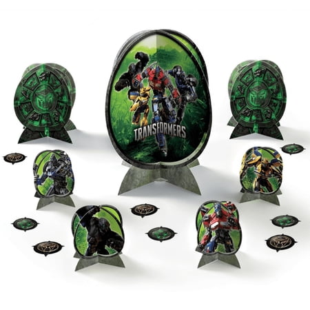 Transformers: Rise of the Beasts Birthday Paper Table Centerpiece Decor