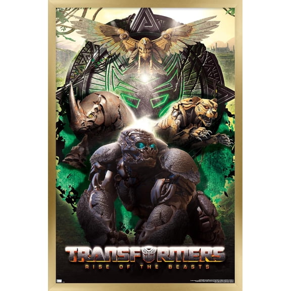Transformers: Rise of the Beasts - Maximals Wall Poster, 14.725" x 22.375" Framed