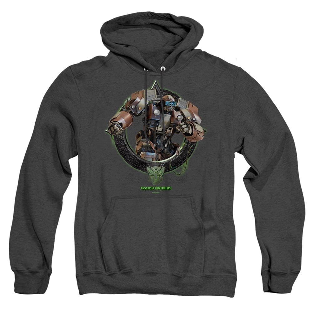 Loyola University Chicago Official Hoodie - Unisex Pullover With Circle Logo, Charcoal Heather, Large