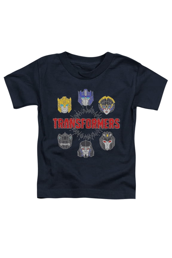 Transformers Robo Halo S/S Toddler T-Shirt Navy