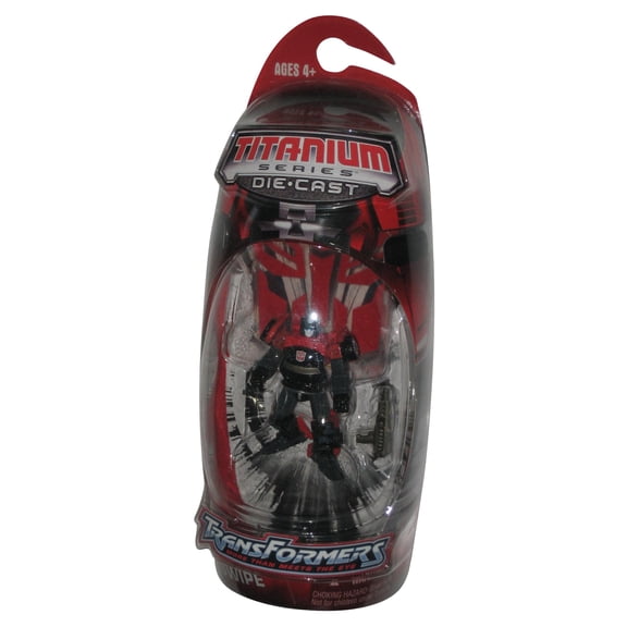 Transformers Robot Masters Titanium (2006) Sideswipe Metal Die-Cast Toy 3-Inch Figure