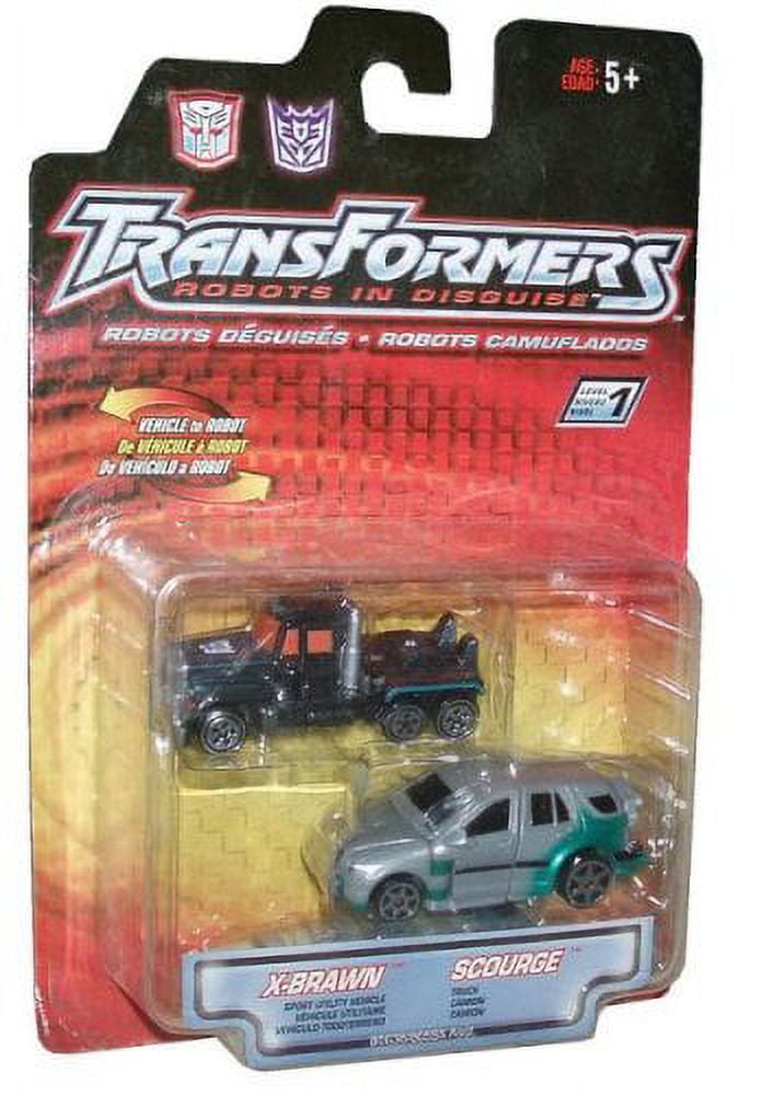 Transformers Robots In Disguise Year 2001 2 Pack 3 Inch Action Figures ...