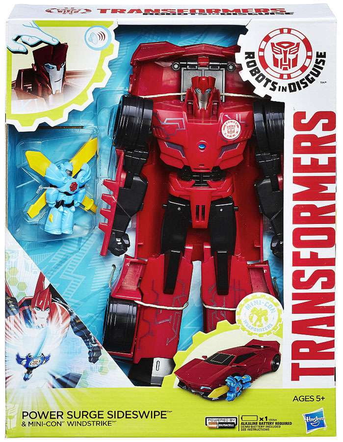 Transformers Robots in Disguise Power Surge Sideswipe Action