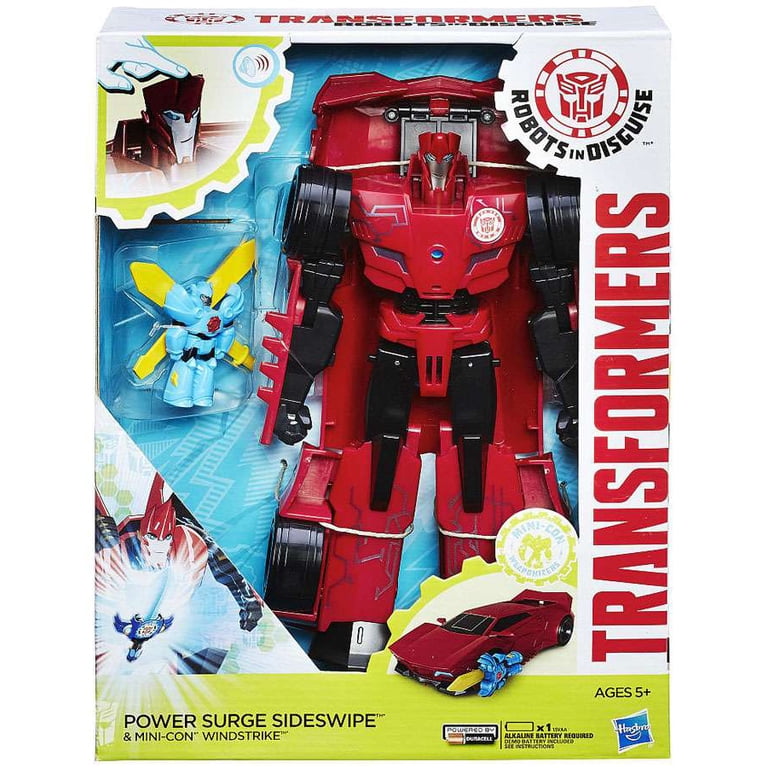 Transformers Robots in Disguise Power Surge Sideswipe Action