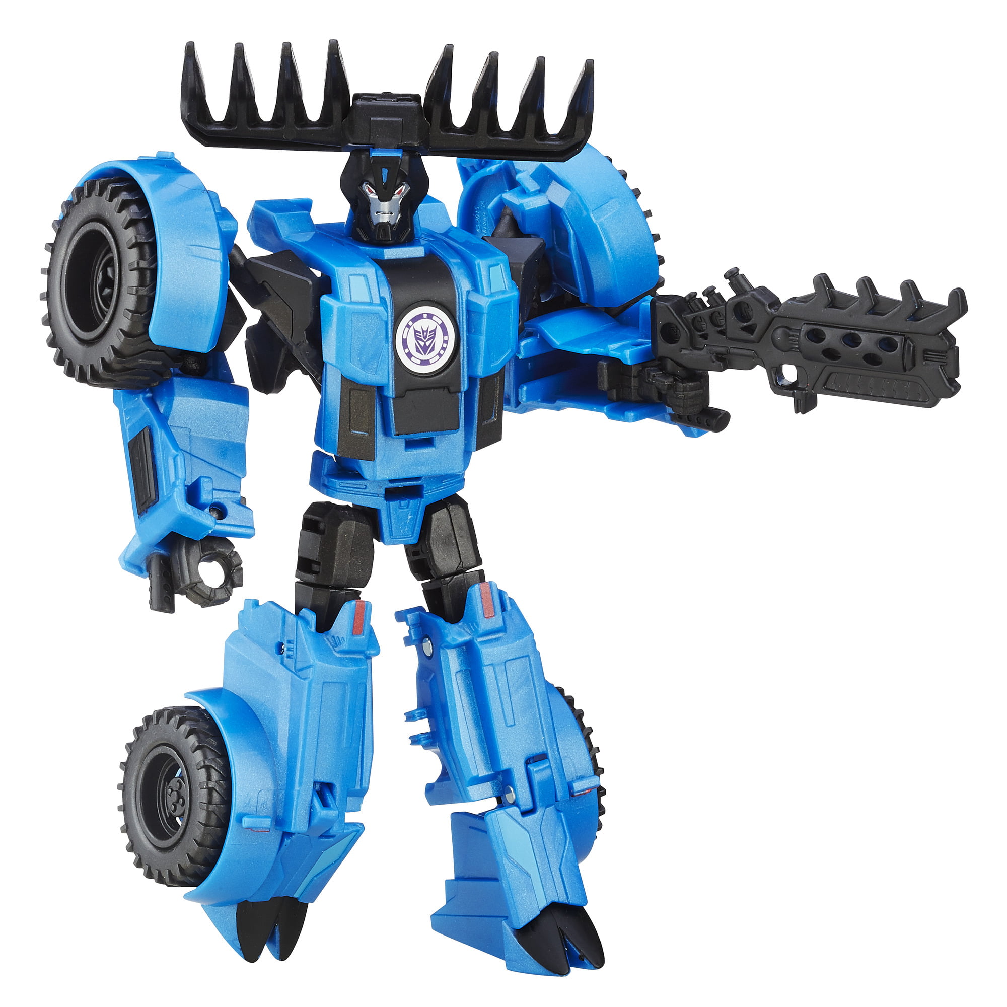 Blue Transformers Plastic Water Bottle Decepticons / Autobots
