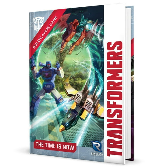 Transformers Roleplaying Game: The Time is Now Adventure Book - Hardcover RPG Expansion Book, For 4-6 Characters
