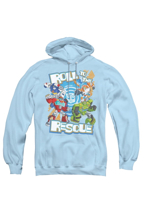 - Roll To The Rescue - Pull-Over Hoodie - Small