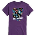 thumbnail image 1 of Transformers - Roll With It- Adult Short Sleeve T-Shirt, 1 of 4