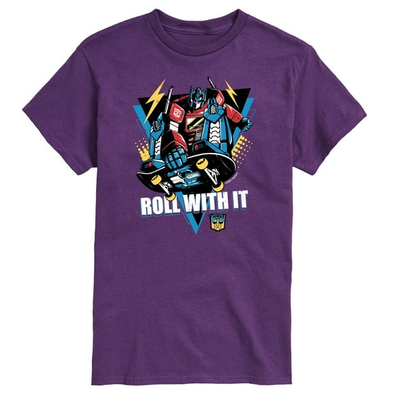 Transformers - Roll With It- Adult Short Sleeve T-Shirt