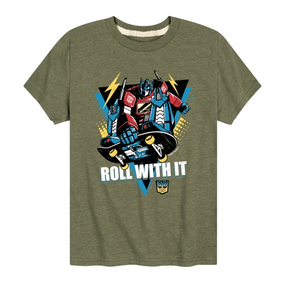 Transformers - Roll With It - Kids Toddler And Youth Short Sleeve T - Shirt
