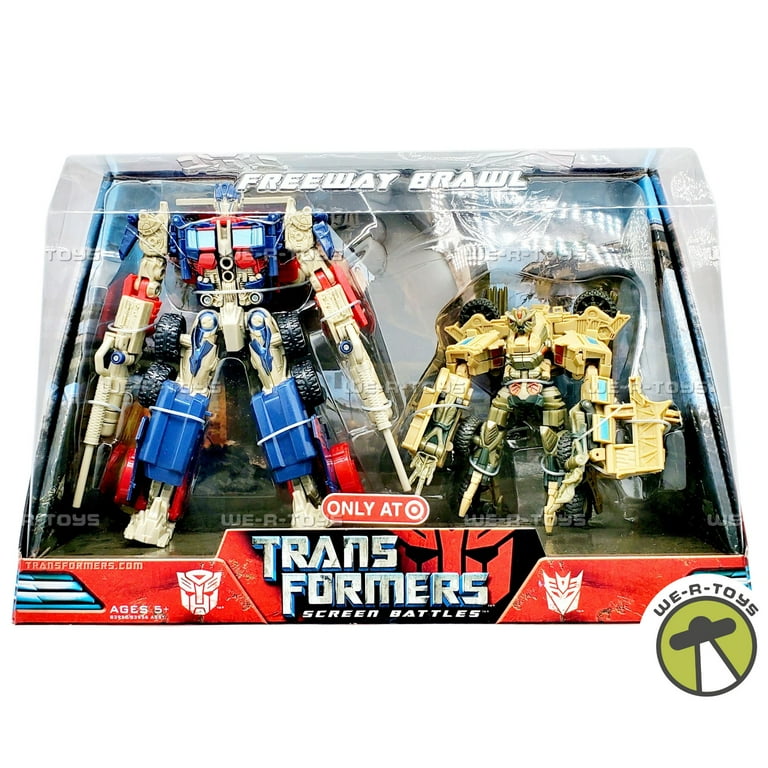Transformers Screen Battles Freeway Brawl Action Figure Set 2008