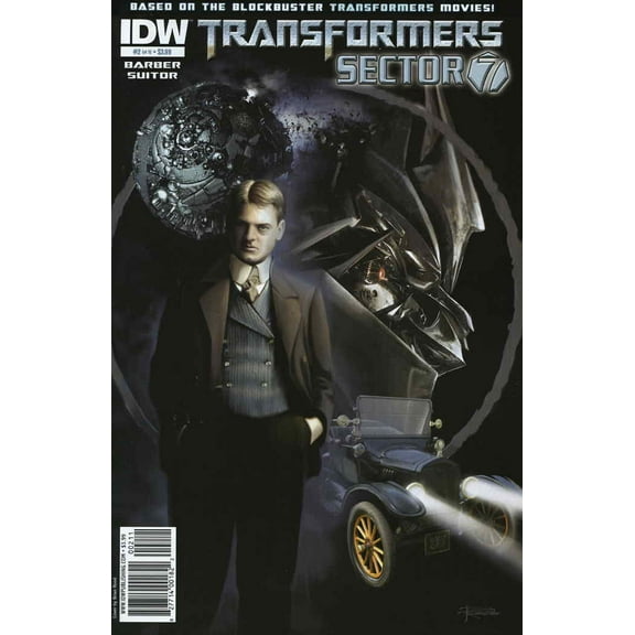 Transformers: Sector 7 #2A VF ; IDW Comic Book