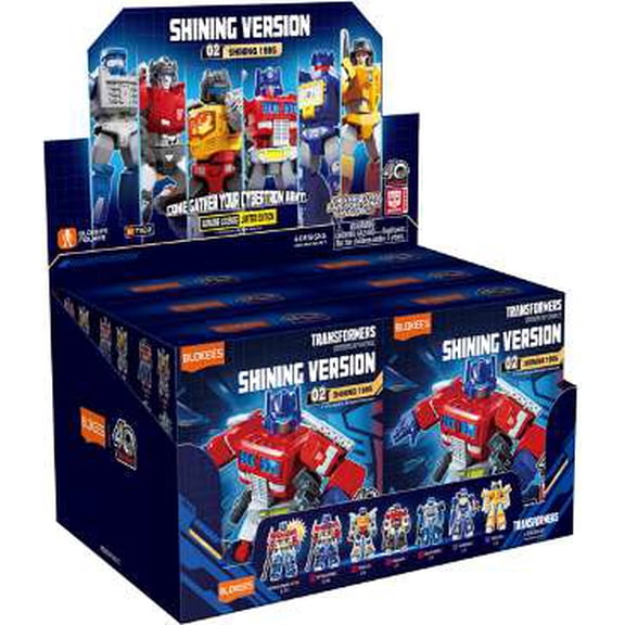 G1 Shining Version Vol.2 Box of 6 Blind Box Model Kits | Transformers | Blokees