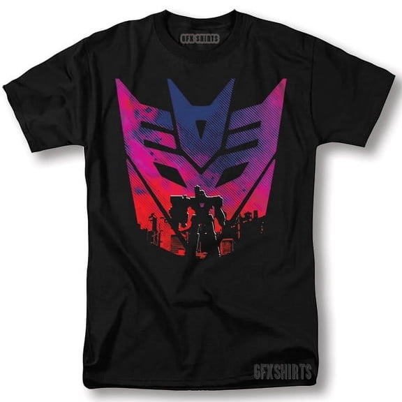 Transformers Shirt Classic Movie Poster Vintage Graphic Design T-Shirt