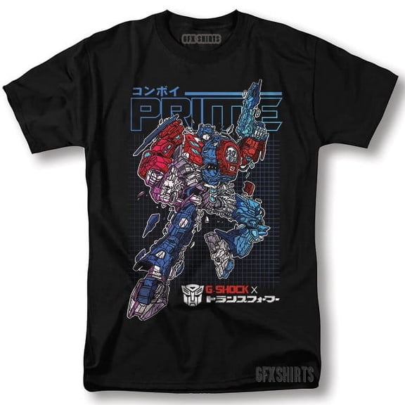 Transformers Shirt Classic Movie Poster Vintage Graphic Design T-Shirt