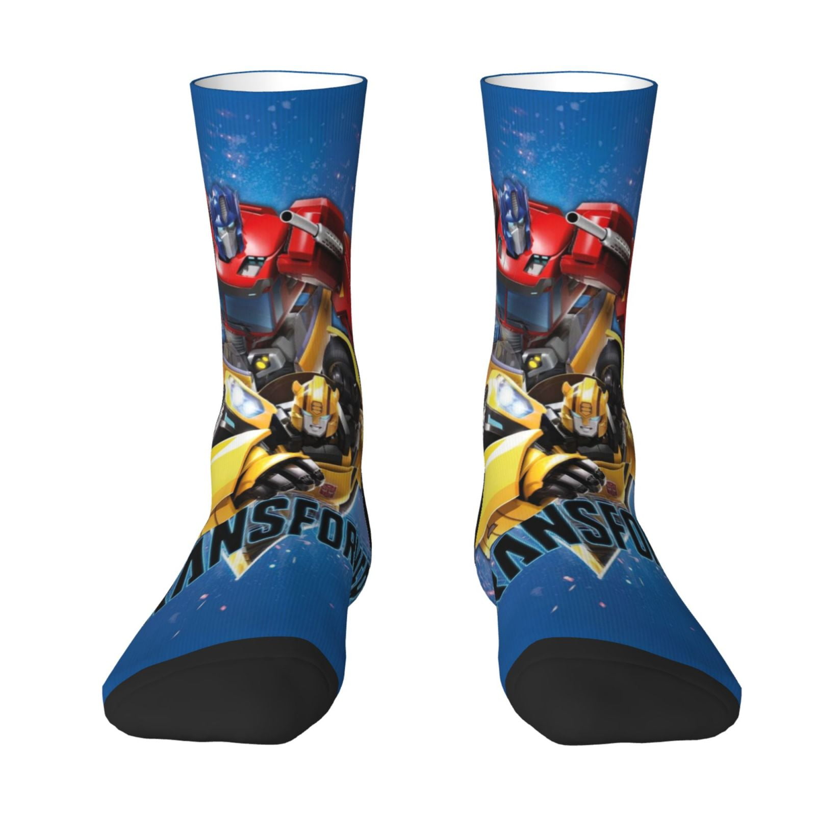 Transformers Socks Crew Novelty Socks Casual Dress Gifts For Men Women