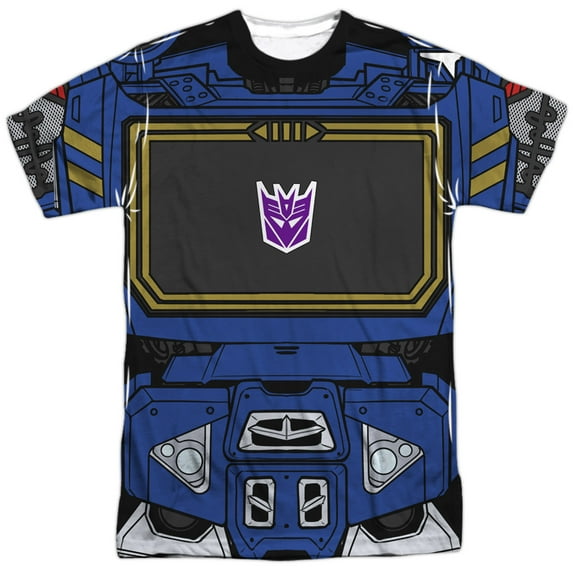 Transformers - Soundwave Costume - Short Sleeve Shirt - Medium