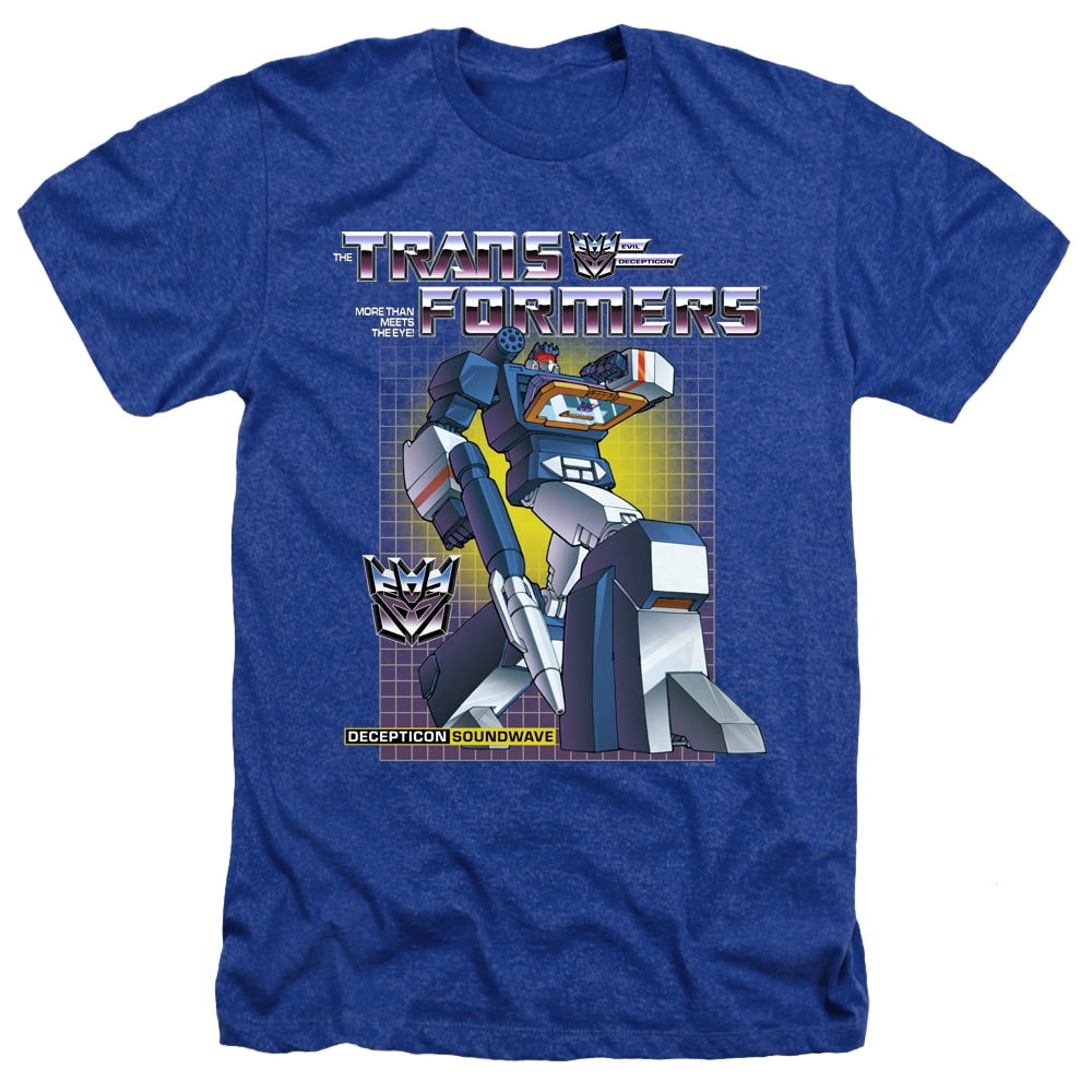 Transformers - Soundwave - Heather Short Sleeve Shirt - XX-Large