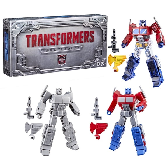 Transformers Spotlight Optimus Prime 3-Pack Studio Series Box Set | Hasbro Pulse