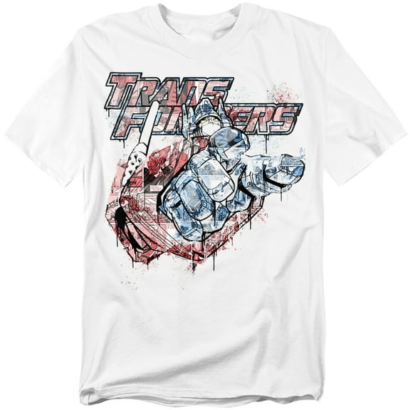 Transformers T-Shirt Spray Panels Unisex Graphic Tee For Men & Women