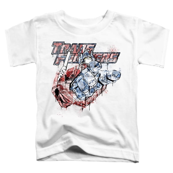 Transformers - Spray Panels - Toddler Short Sleeve Shirt - 4T