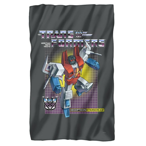 Transformers Starscream Fleece Blanket 36' x 58'