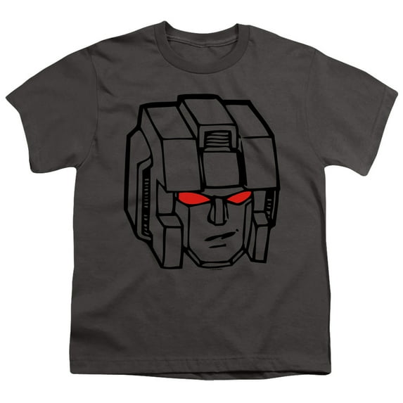 Transformers - Starscream Head - Youth Short Sleeve Shirt - Large