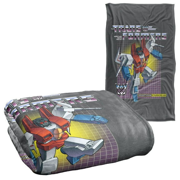 Transformers Starscream Silky Touch Super Soft Throw Blanket 36' x 58'