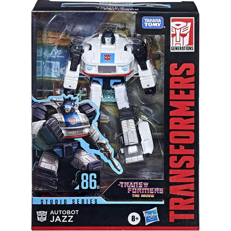 Transformers Studio Series 1986 Deluxe Class Autobot Jazz Action