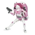 Transformers Studio Series 86-16 Deluxe Class Arcee – Figura D'Azione Da 11,4 Cm, Ispirata Al Film Del 1986, 2 Modalità (Robot/Auto Cybertroniana), Accessorio Blaster - 3