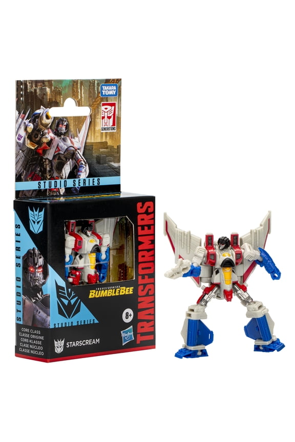 Studio Series Core Transformers: Bumblebee Starscream 3.5 Action Figure, 8+