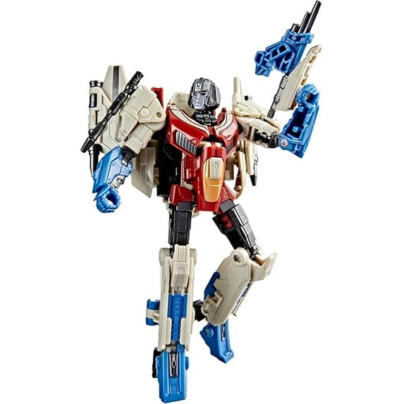 Transformers Studio Series Deluxe Class One Starscream, 4.5-inch Converting Action Figure, Robot Toys for Ages 8+