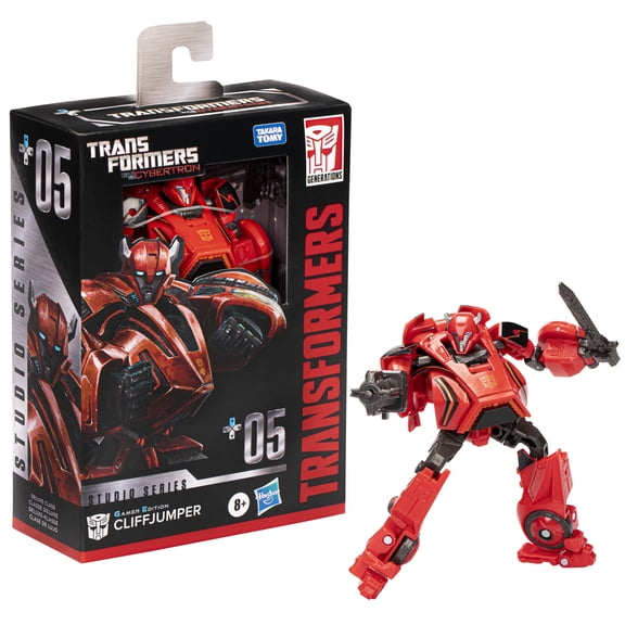 Transformers Studio Series Deluxe War for Cybertron 05 Gamer Edition Cliffjumper Action Figure (4.5)