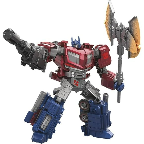 Transformers Studio Series Voyager 03 War for Cybertron Gamer Edition 6.5" Optimus Prime Action Figure