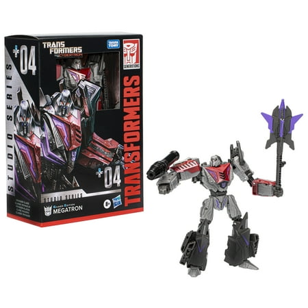 Transformers Studio Series Voyager 04 Gamer Edition Megatron Converting Action Figure (6.5”)