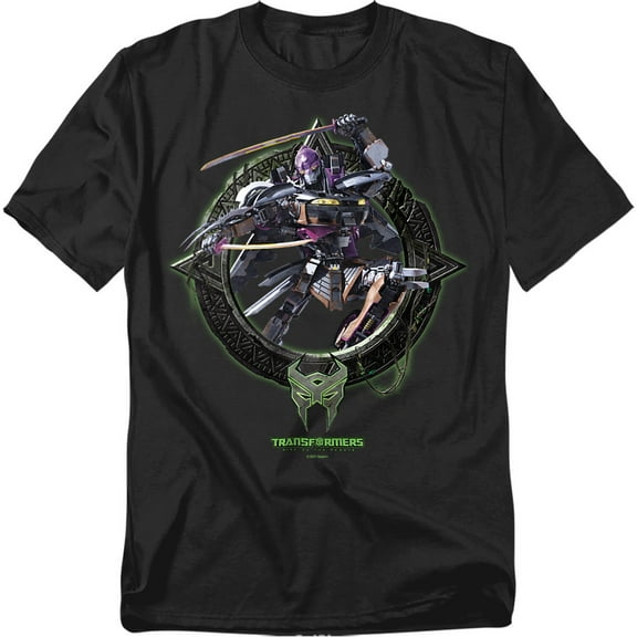 Transformers T-Shirt Nightbird Circle Frame Unisex Graphic Tee for Men & Women