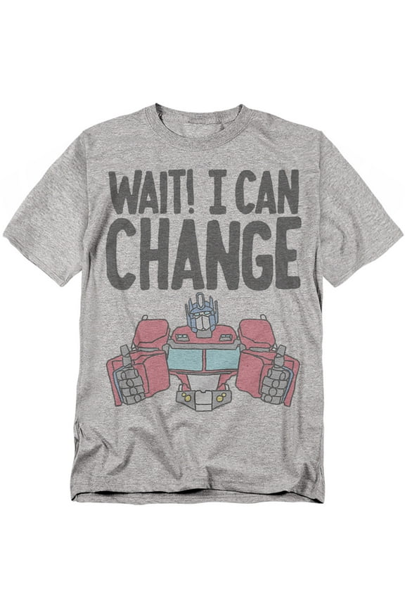 T-Shirt Wait! I Can Change! Unisex Graphic Tee for Men & Women