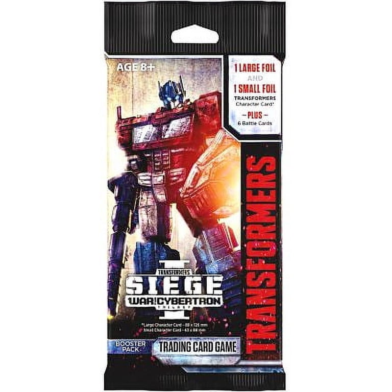 Transformers TCG Trading Card Game War for Cybertron Siege Booster Pack (8  Cards) - Walmart.com