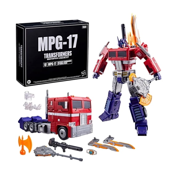 Transformers Takara Tomy MPG-17 Optimus Prime Masterpiece Generation Action Figure, 9.6 Inch Figure