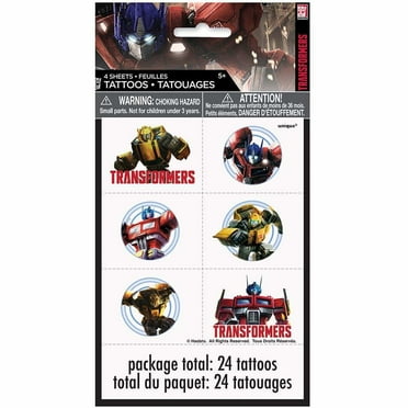Transformers Temporary Tattoos, 24ct