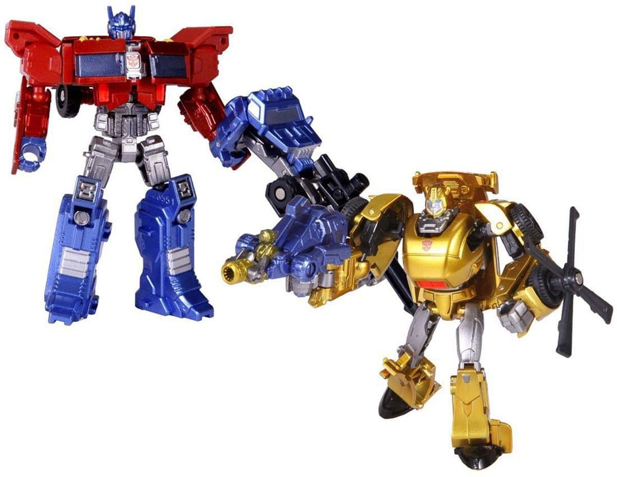 Transformers Tg-24 Optimus Prime & Bumblebee Figure