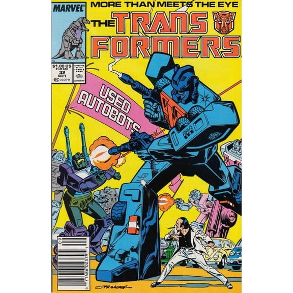 Transformers, The #32 (Newsstand) VF ; Marvel Comic Book
