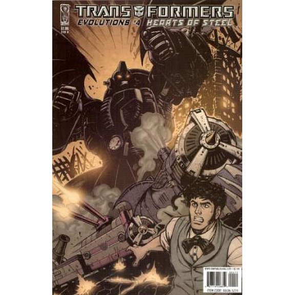 Transformers, The: Evolutions #4A VF ; IDW Comic Book